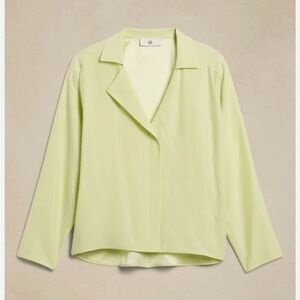 Light Green Long Sleeve Blouse
